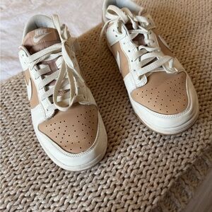 Nike Cream and Tan Sneakers